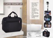  3 Layer Toiletry Kit 