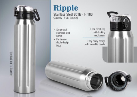 1 Ltr Stainless steel bottle
