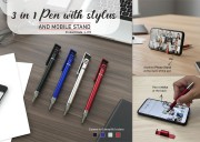 3 in 1 Pen with Stylus and Mobile Stand