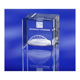 3D CRYSTAL PAPERWEIGHT