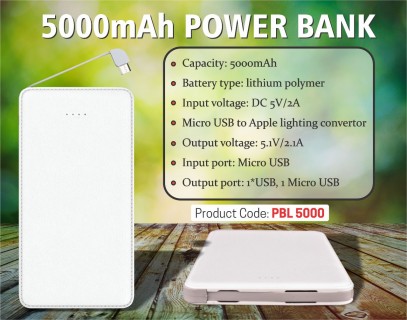 5000mah Power Bank