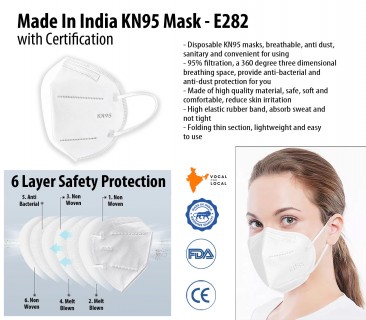 6 layer KN95 Mask