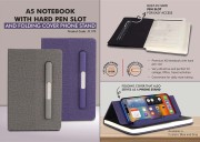 A5 Notebook with Hard Pen Slot