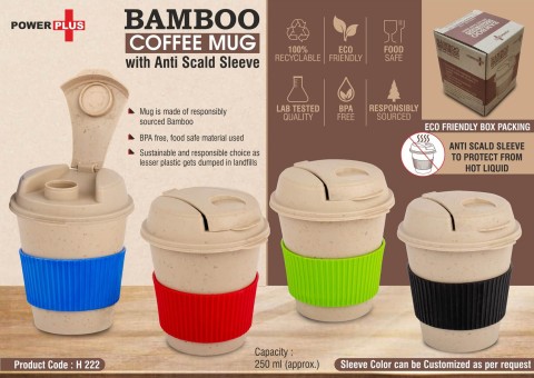 Bamboo Coffee Mug