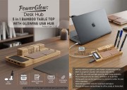 Bamboo Table top with Perpetual Calendar