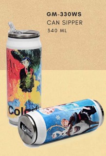 CAN SIPPER WITH SUBLIMATION (340 ML) 