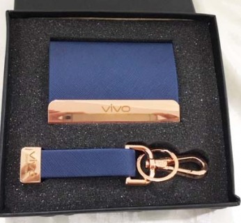 Card Holder and Keychain Set