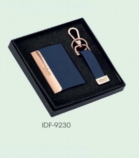 Card Holder and Keychain Set