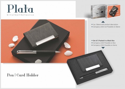 Card Holder and Pen Set