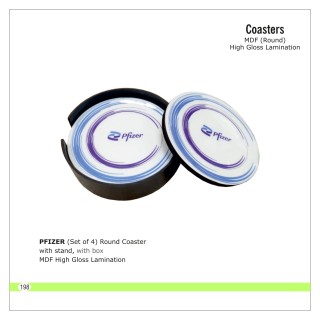 Coasters Set of 4 pcs 