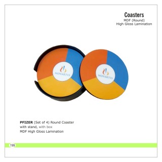 Coasters Set of 4 pcs