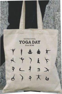 Cotton Tote -Yoga Bag 