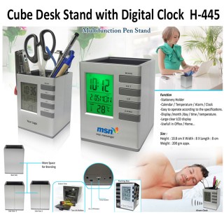Cube Stand Digital Clock