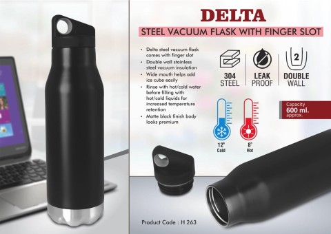 Delta Steel Vacuum Flask