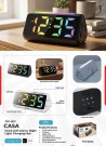 Digital Alarm Clock with Night Light and Charging Hub