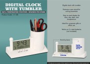 Digital Clock with Tumbler