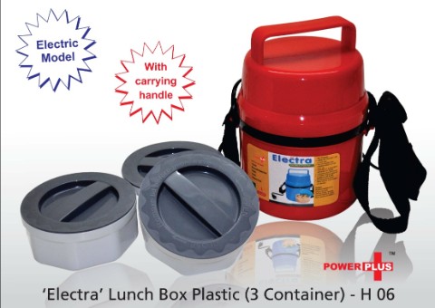Electra Lunch Box with Plastic Container
