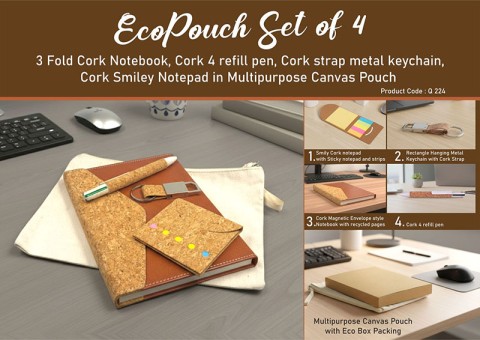 EcoPouch Set Of 4  - Corporate Gifts