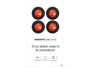 Economical Coaster set of 4pcs