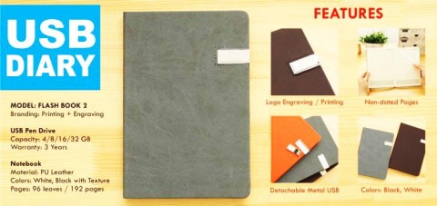 FLASH BOOK SLIDE-8GB & 16GB