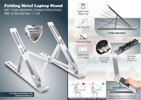 Folding Metal Laptop stand