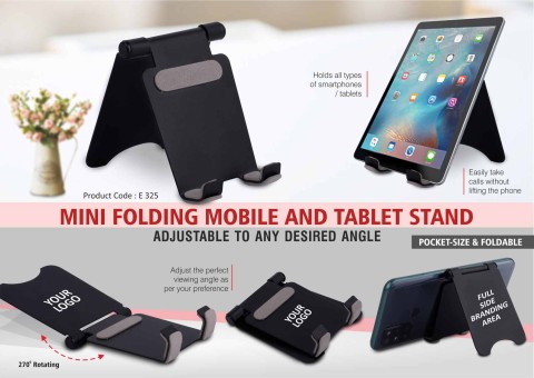 Folding Metal Mobile Stand 