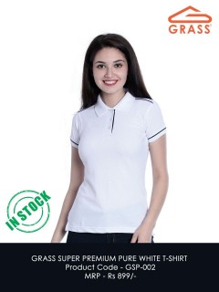 Grass Super Premium T-Shirt White