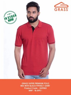 Grass Super Premium T-Shirt Red