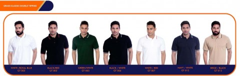 Grass Classic Double Tipping T-Shirt