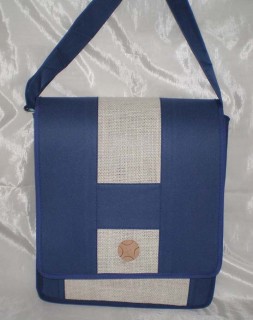 Jute Bag - Blue