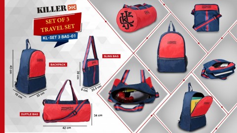 Killer Set of 3 Travel Set