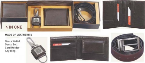 Leatherette 4Pcs In 1 Set