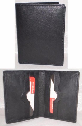 LEATHERETTE CARD HOLDER