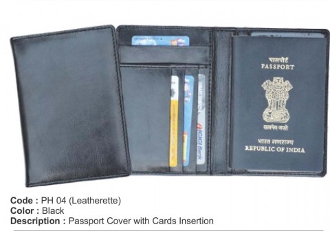 Leatherette Passport Cover