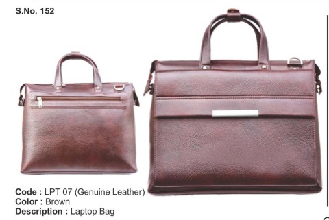Laptop Bag - Genuine Leather
