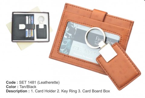 Leatherette 2-in 1 Gift Set