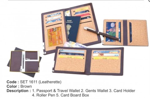 Leatherette 4-in 1 Gift Set
