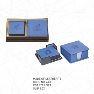 Leatherette Desktop Set of 2pcs