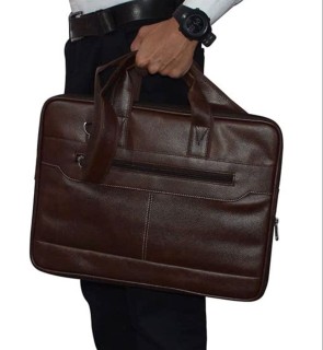 Leatherette Laptop Bag