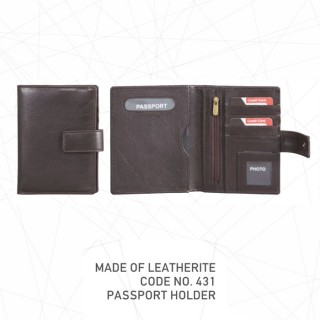 Leatherette Passport Folder