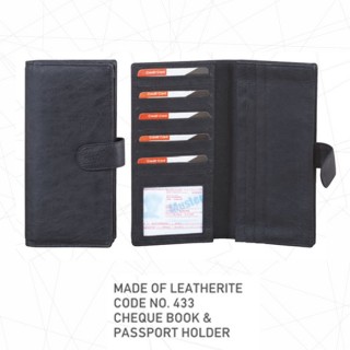 Leatherette Passport Folder