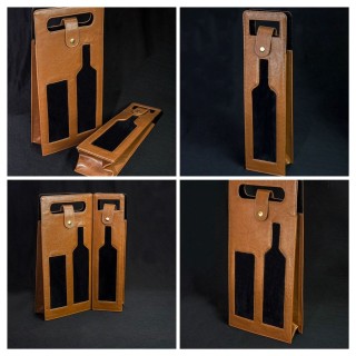 Leatherette Wine Bottle Holders