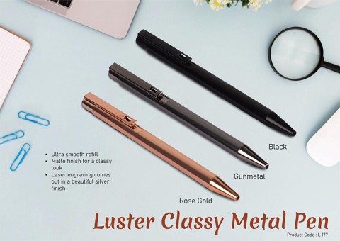 Luster Classy Metal Pen 