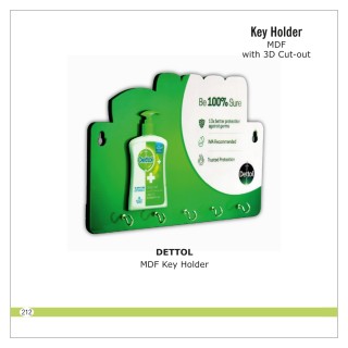 MDF Keyholder 