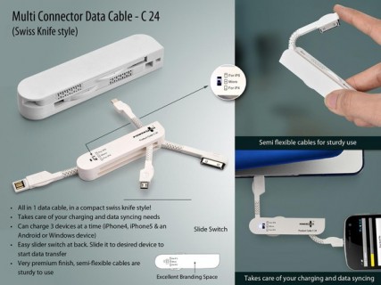 Multi Connector Data Cable