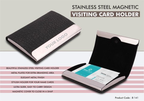 Magnetic Visiting Card Holder