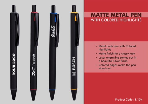 Matte Metal Pen 