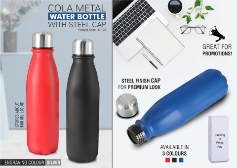 Metal water bottle