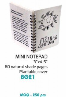 Mini Plantable Note Pad