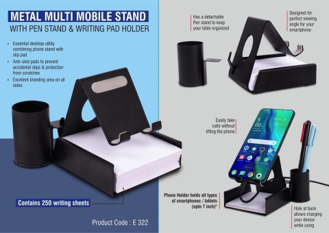 Mobile stand with Detachable Tumbler 